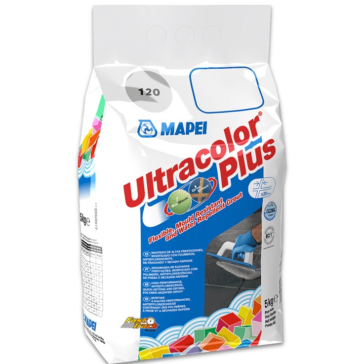 Mapei Ultracolour Plus Wall & Floor Tile Grout 2Kg Black